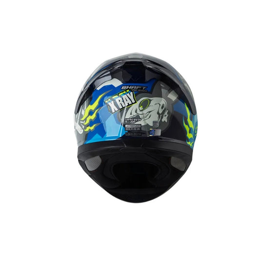 Casco SHAFT PRO SHPRO-612 DV EVO X-ray Azul Oscuro - Gris Oscuro