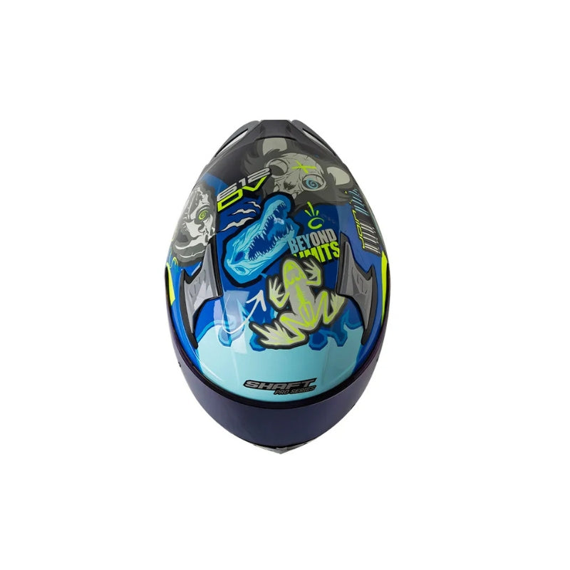 Casco SHAFT PRO SHPRO-612 DV EVO X-ray Azul Oscuro - Gris Oscuro