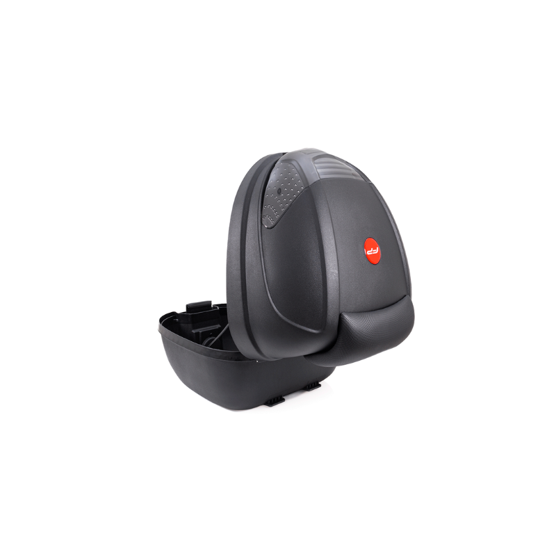 FP Maletero case negro humo para moto / un casco