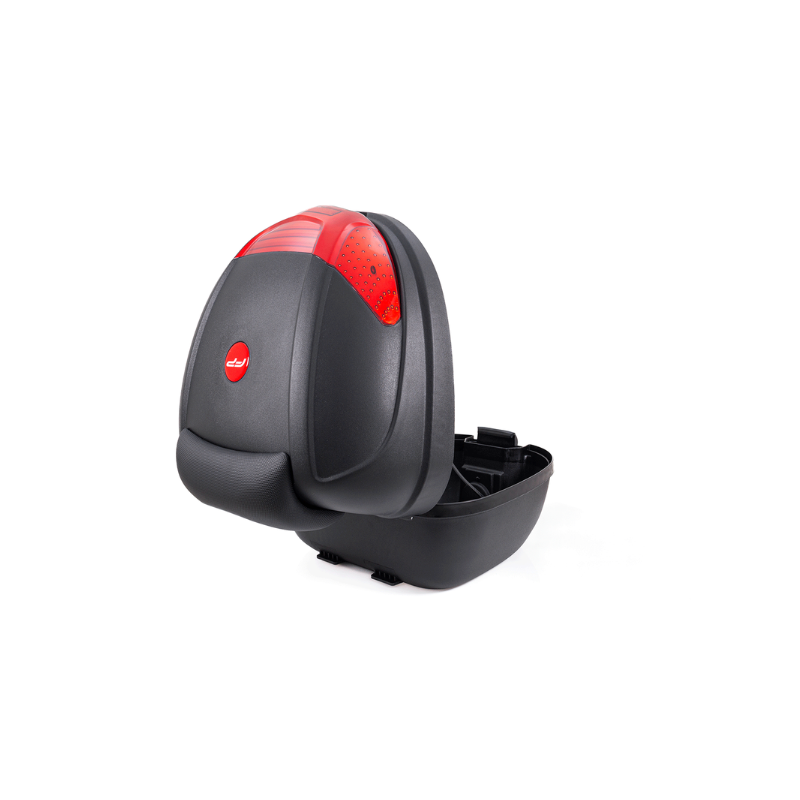 FP Maletero case rojo para moto / un casco