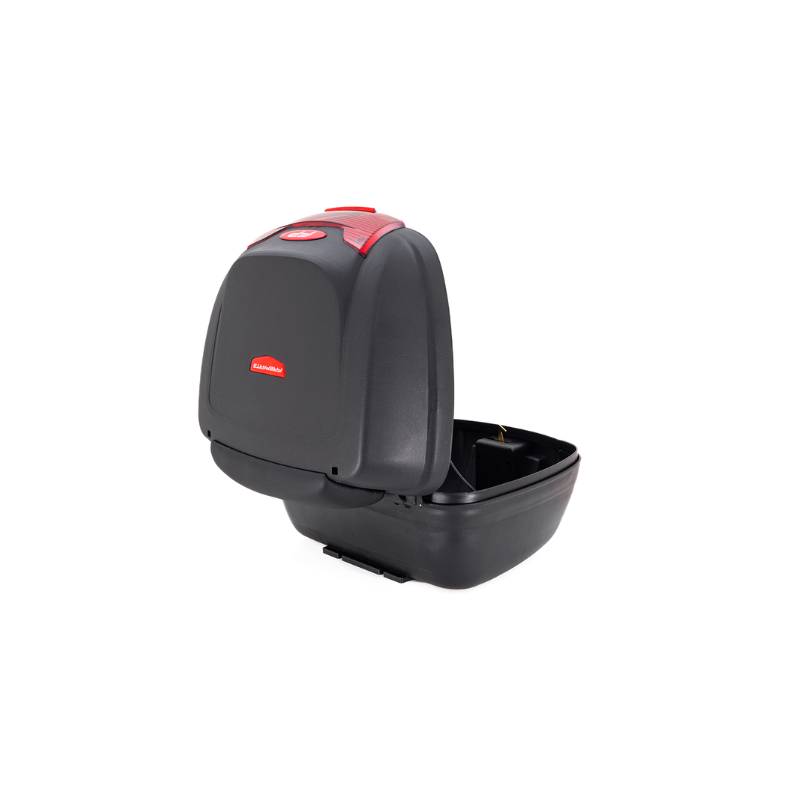 FP Maletero nucleon rojo para moto / un casco