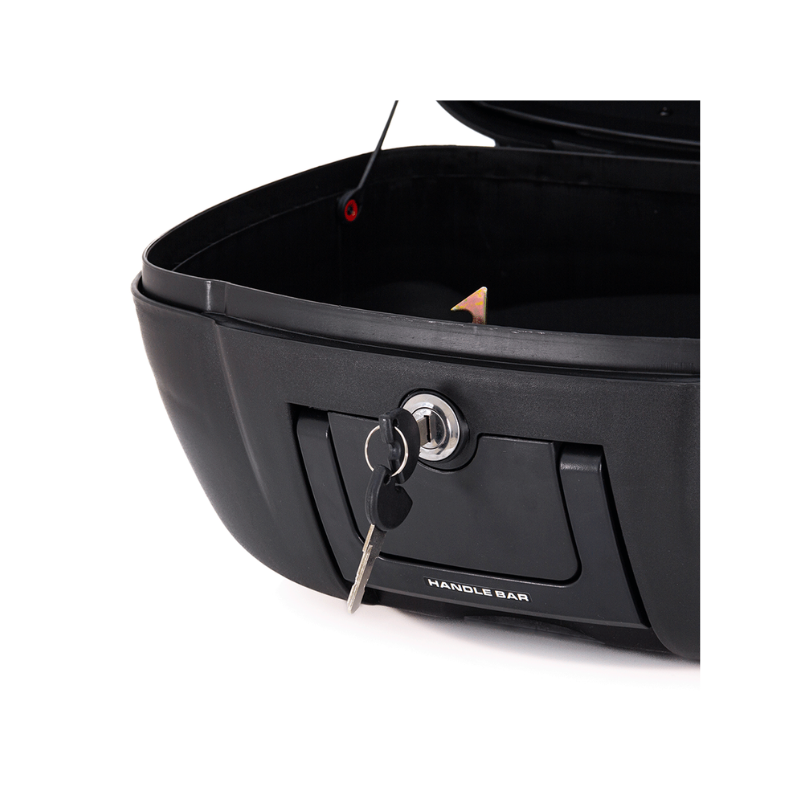 FP Maletero nucleon negro para moto / un casco