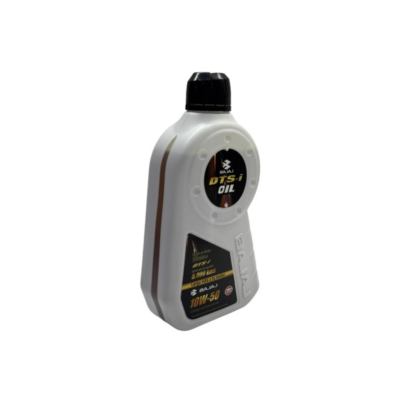 Aceite de Motor Bajaj Sintético 10W50 1 litro 4 tiempos