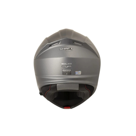 Casco SHAFT PRO SHPRO-4000DV EVO Solid Titanio - PLATEADO