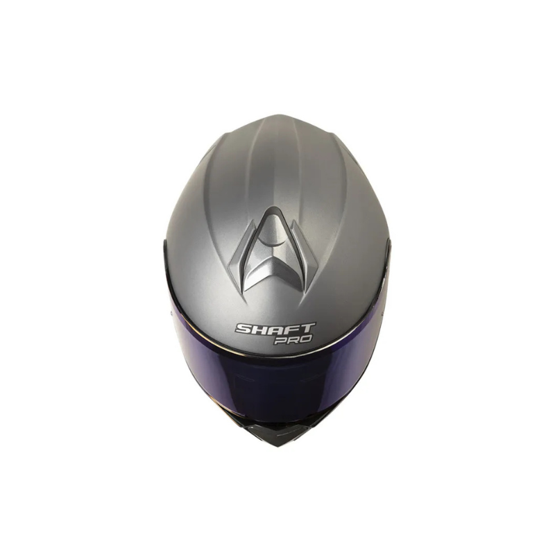 Casco SHAFT PRO SHPRO-4000DV EVO Solid Titanio - PLATEADO