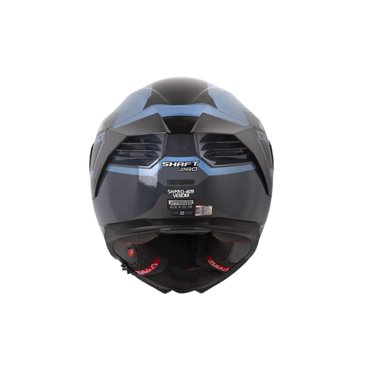 Casco SHAFT PRO SHPRO-609 VENOM Eires Azul Oscuro - Negro