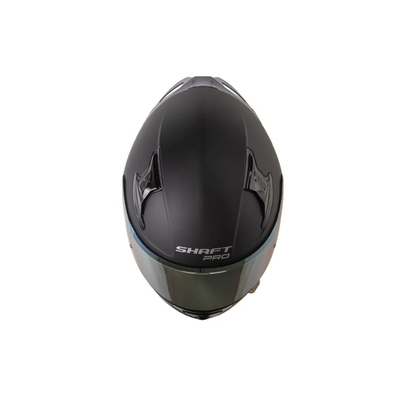 Casco SHAFT PRO SHPRO-612 DV EVO Solid Negro - Dorado