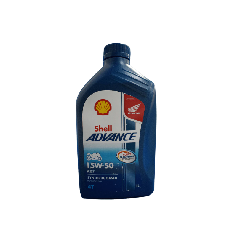 Aceite de Motor Shell Advance 15W50 Semisintetico Ax7 4 Tiempos