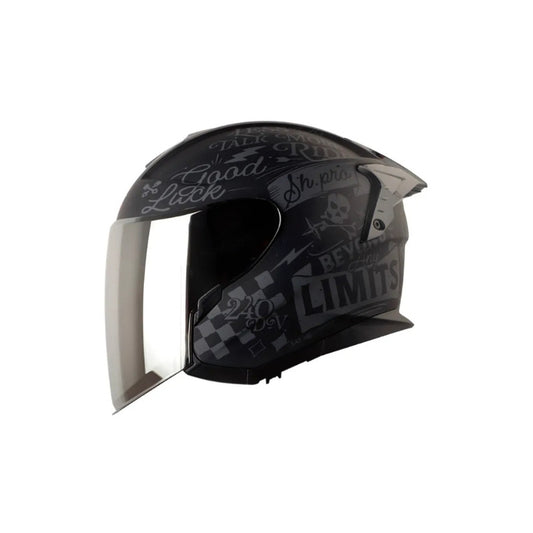 Casco SHAFT PRO SHPRO-240DV Retrum - Negro - Gris