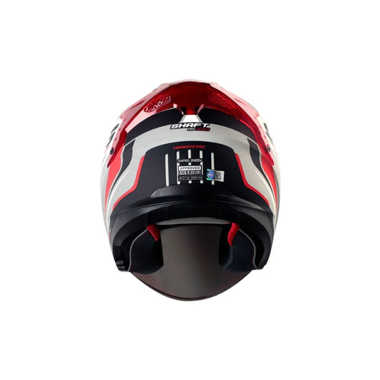 Casco SHAFT PRO SHPRO-240DV Transverse - Gris - Rojo