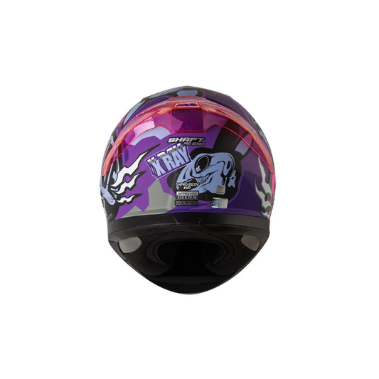 Casco SHAFT PRO SHPRO-612 DV EVO X-ray Morado - Morado Claro