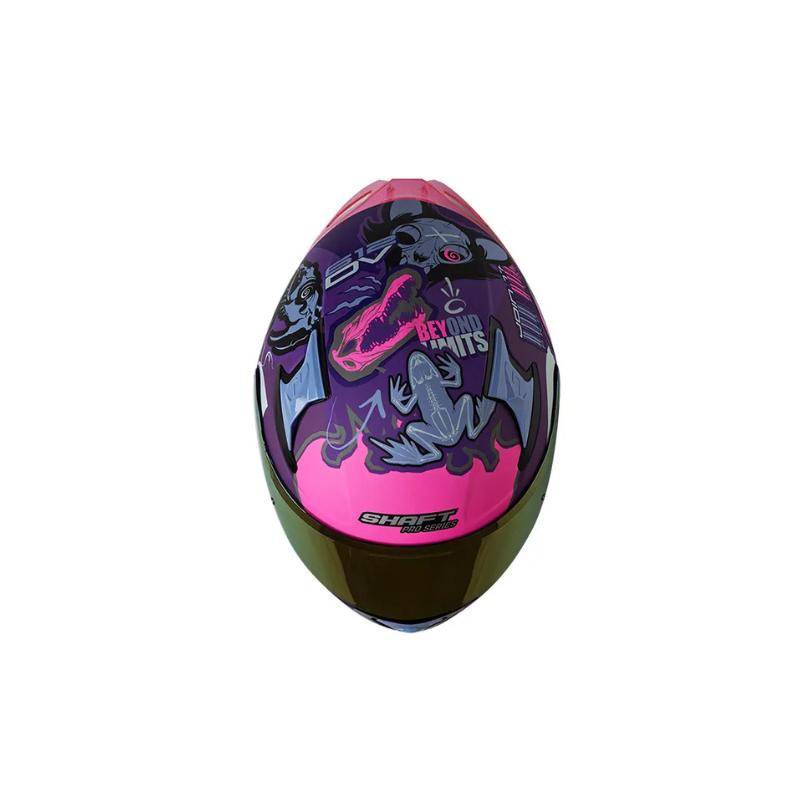 Casco SHAFT PRO SHPRO-612 DV EVO X-ray Morado - Morado Claro