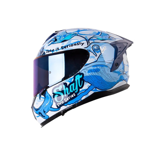 Casco SHAFT PRO SHPRO 610 DV EVO Bluer Planet - Azul Oscuro