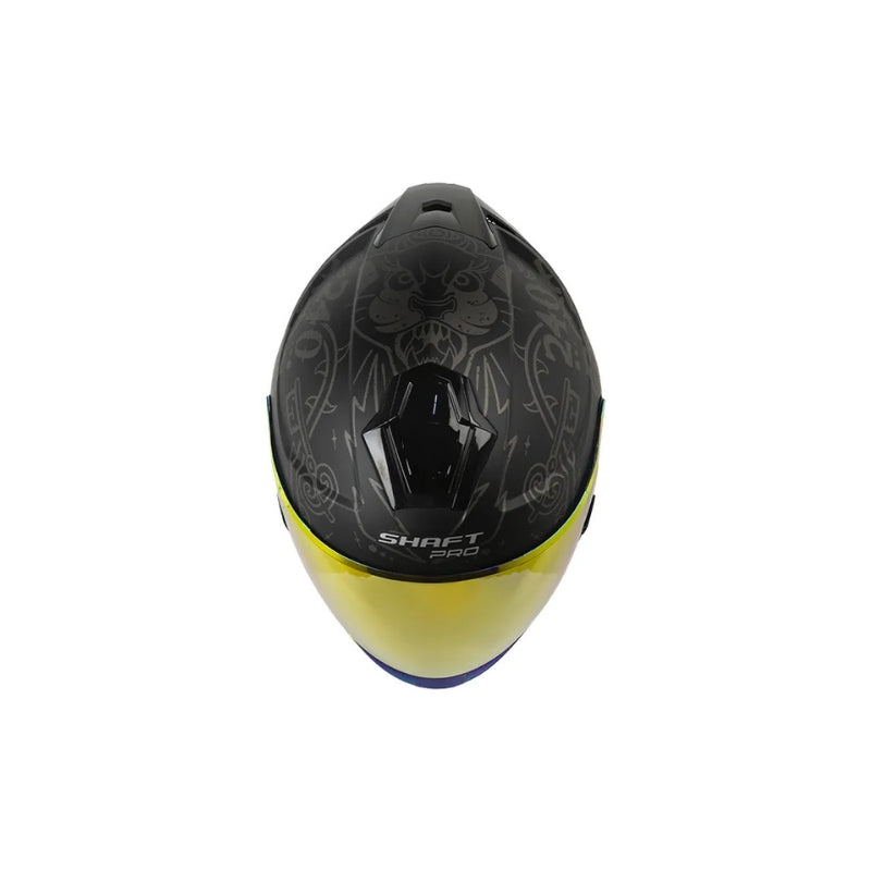 Casco SHAFT PRO SHPRO-240DV Classic - Negro - Gris Oscuro