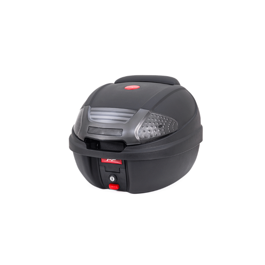 FP Maletero case negro humo para moto / un casco