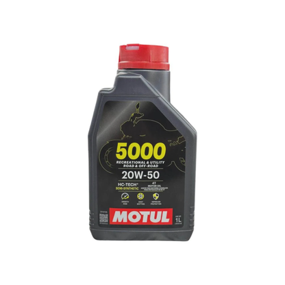 Aceite de Motor Motul 20W50 Semisintetico 5000 4 Tiempos