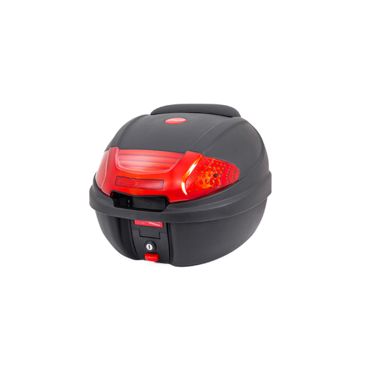 FP Maletero case rojo para moto / un casco
