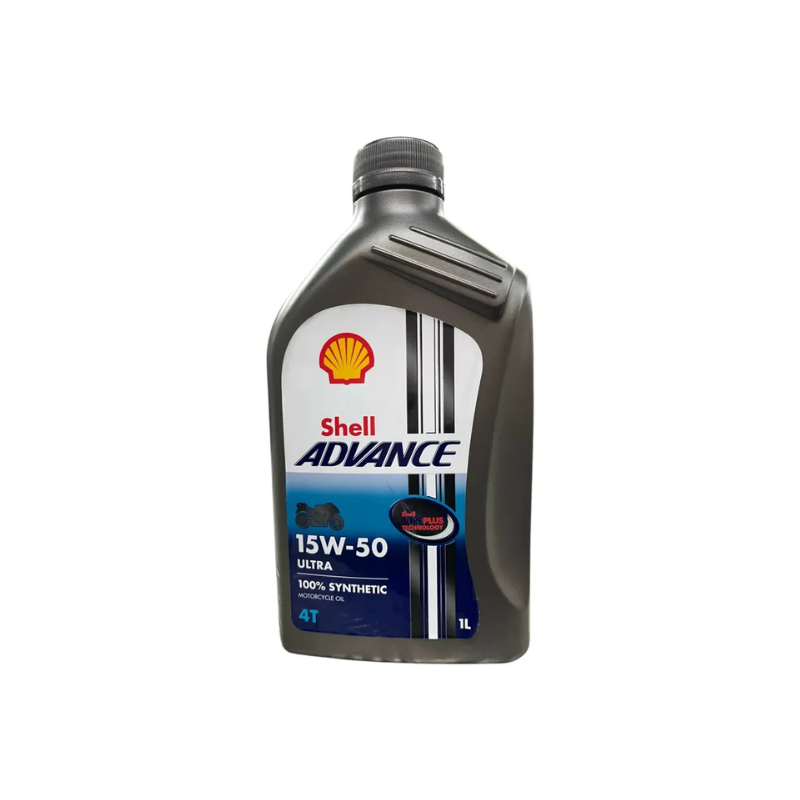 Aceite de Motor Shell Advance 15W50 Semisintetico Ultra 4 Tiempos