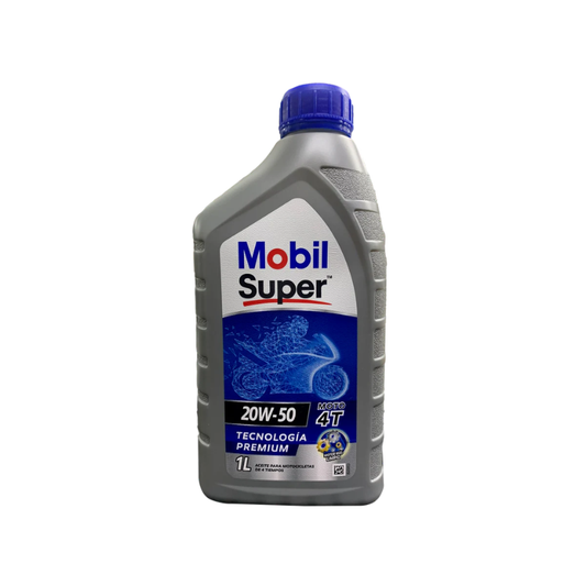 Aceite de Motor Mobil 20W50 Mineral Super 4 Tiempos