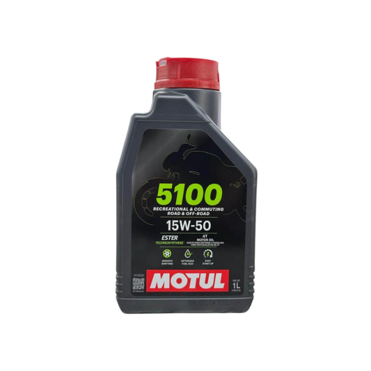 Aceite de Motor Motul 15W50 Semisintetico 5100 4 Tiempos