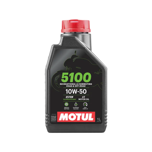 Aceite de Motor Motul 10W50 Semisintetico 5100 4 Tiempos