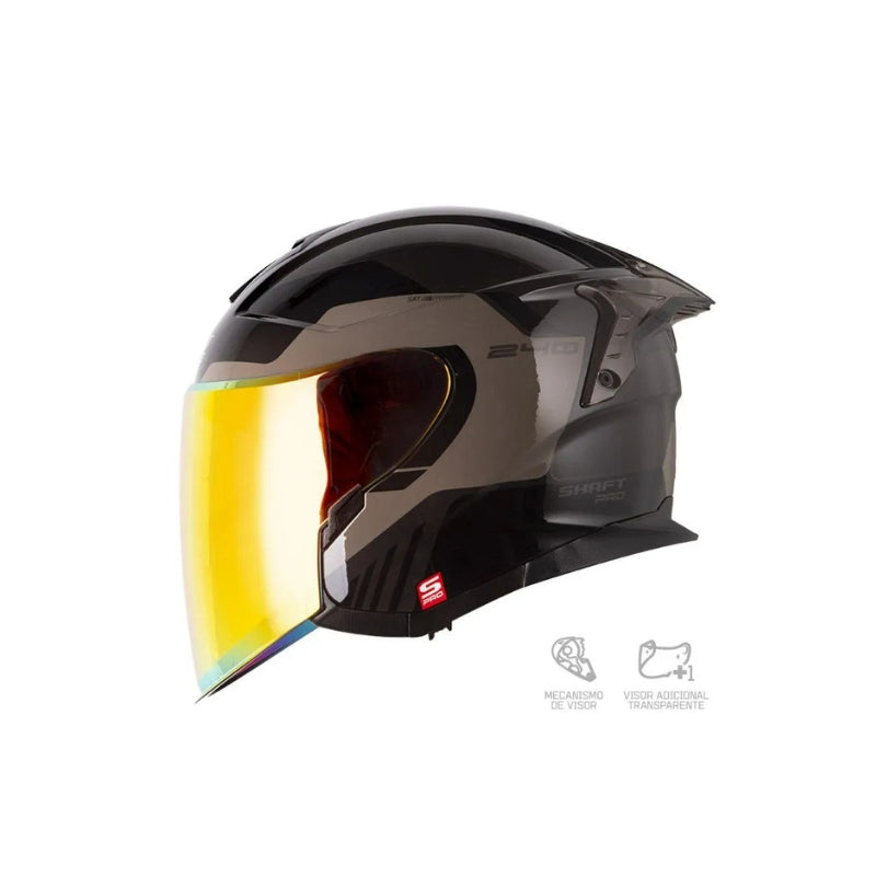 Casco SHAFT PRO SHPRO-240DV Nanix - Gris Claro