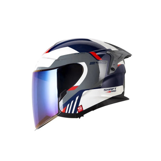 Casco SHAFT PRO SHPRO-240DV Nanix - Azul Oscuro - Gris Oscuro