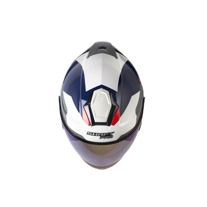 Casco SHAFT PRO SHPRO-240DV Nanix - Azul Oscuro - Gris Oscuro