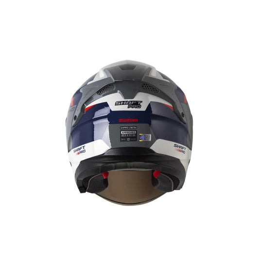 Casco SHAFT PRO SHPRO-240DV Nanix - Azul Oscuro - Gris Oscuro