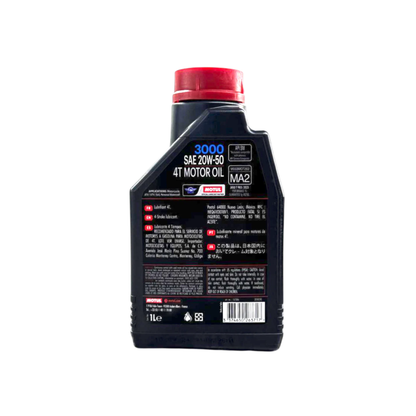 Aceite de Motor Motul 20W50 Mineral 3000 4 Tiempos