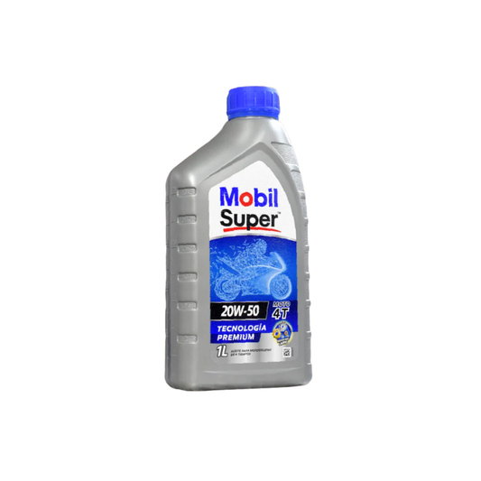 Aceite de Motor Mobil 20W50 Mineral Super 4 Tiempos