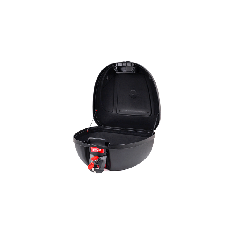 FP Maletero case rojo para moto / un casco