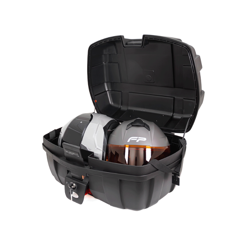 FP Maleta plástica element 50 litros negra / dos cascos