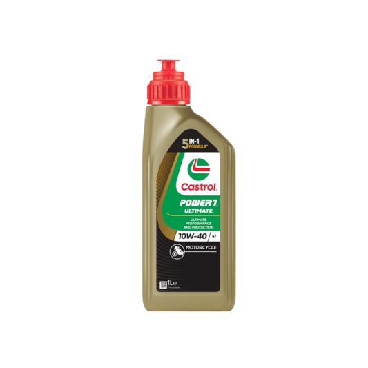 Aceite de Motor Castrol 10W40 Sintetico Power 1 Ultimate 4 Tiempos