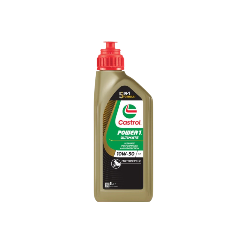 Aceite de Motor Castrol 10W50 Sintetico Power1 Ultimate 4 Tiempos