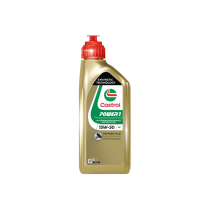 Aceite de Motor Castrol 15W50 Semisintetico Power1 4 Tiempos
