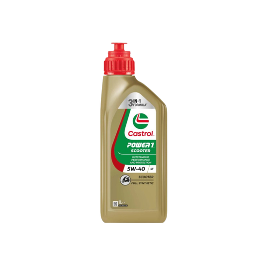 Aceite de Motor Castrol 5W40 Sintético Scooter Power1 4 Tiempos