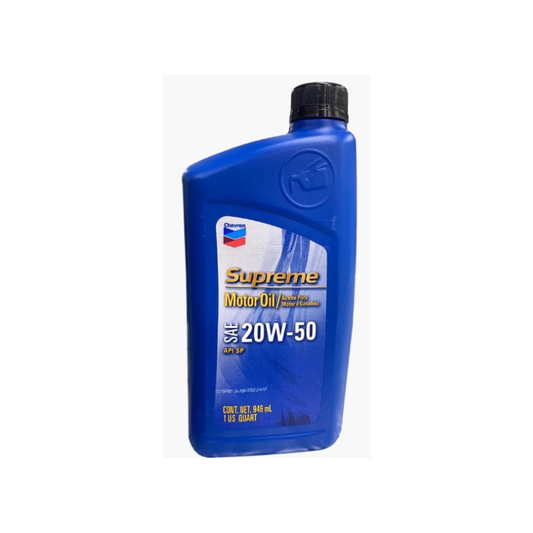 Aceite de Motor Chevron 20W50 Mineral Supreme 4 Tiempos