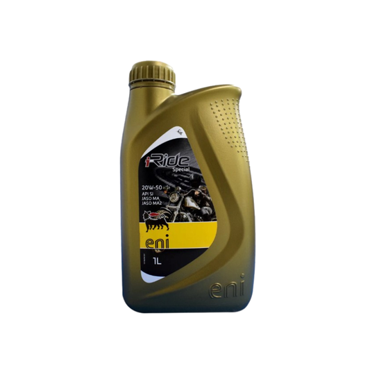 Aceite de Motor Eni 20W50 Mineral Ride Special 4 Tiempos