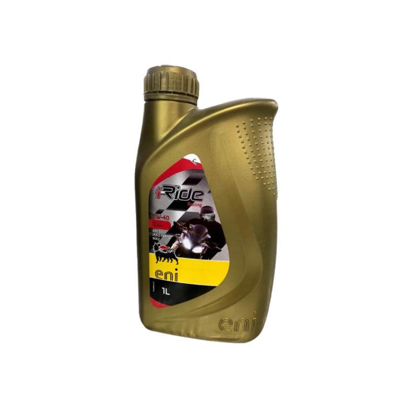 Aceite de Motor Eni 5W40 Sintetico Ride Racing 4 Tiempos