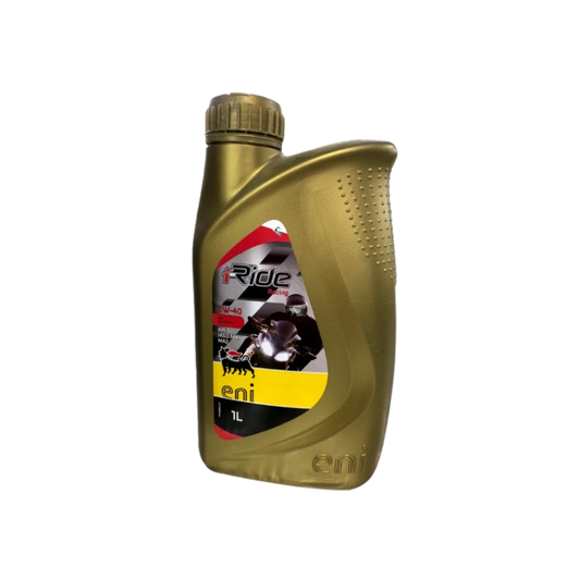 Aceite de Motor Eni 5W40 Sintetico Ride Racing 4 Tiempos