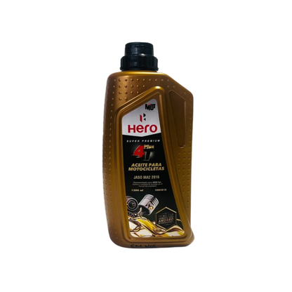 Aceite de Motor Hero 10W30 Semisintetico Freemplus 4 Tiempos