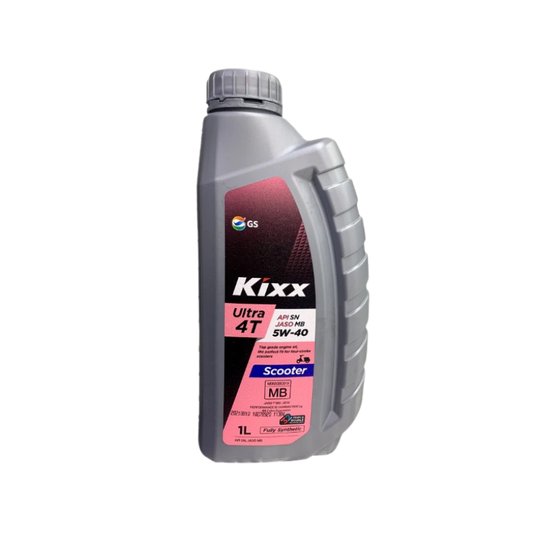 Aceite de Motor Kixx 5W40 Sintetico Ultra Scooter 4 Tiempos