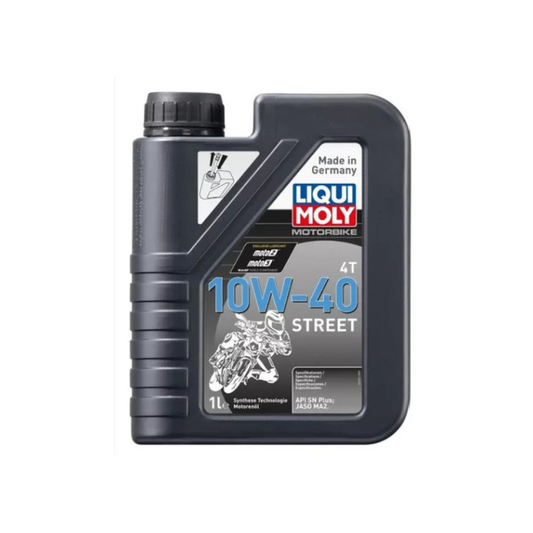 Aceite de Motor Liqui Moly 10W40 Semisintetico Street 4 Tiempos