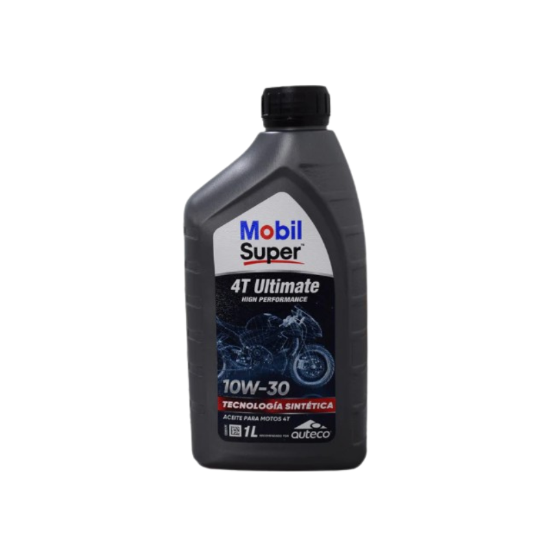 Aceite de Motor Mobil 10W30 Semisintetico Ultimate 4 Tiempos