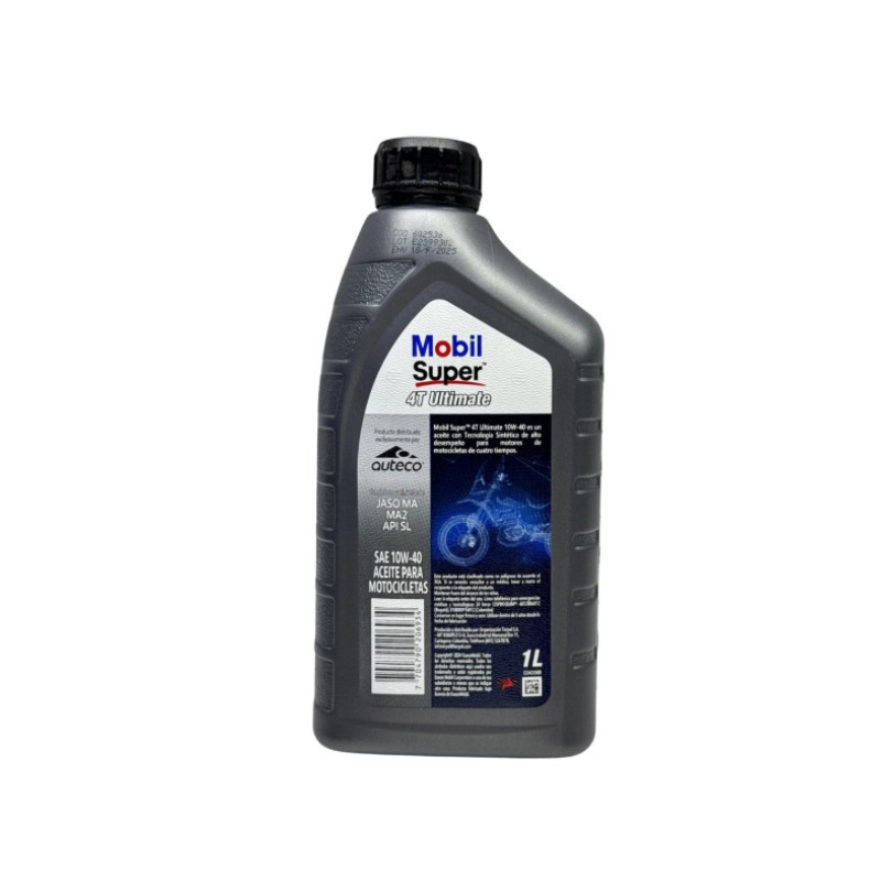 Aceite de Motor Mobil 10W40 Semisintetico Ultimate 4 Tiempos