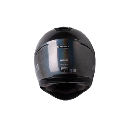 Casco SHAFT PRO SHPRO-300 SKY Solid Camaleon - Gris Oscuro - Plateado
