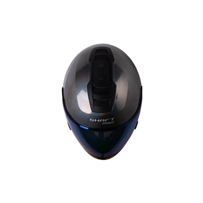 Casco SHAFT PRO SHPRO-300 SKY Solid Camaleon - Gris Oscuro - Plateado
