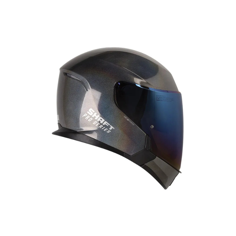 Casco SHAFT PRO SHPRO-300 SKY Solid Camaleon - Gris Oscuro - Plateado