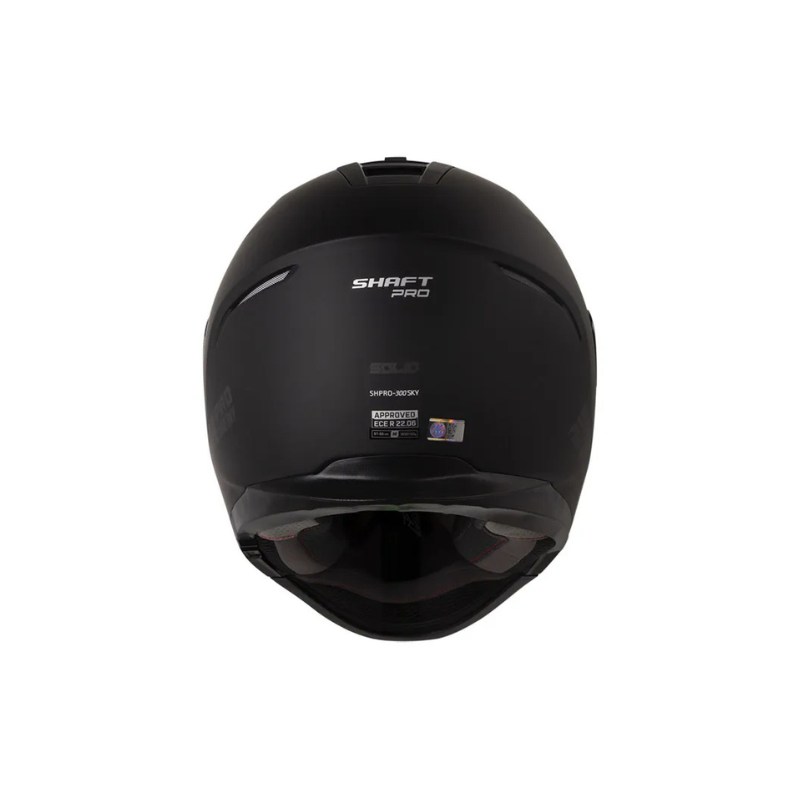 Casco SHAFT PRO SHPRO-300 SKY Solid Negro - Gris Oscuro